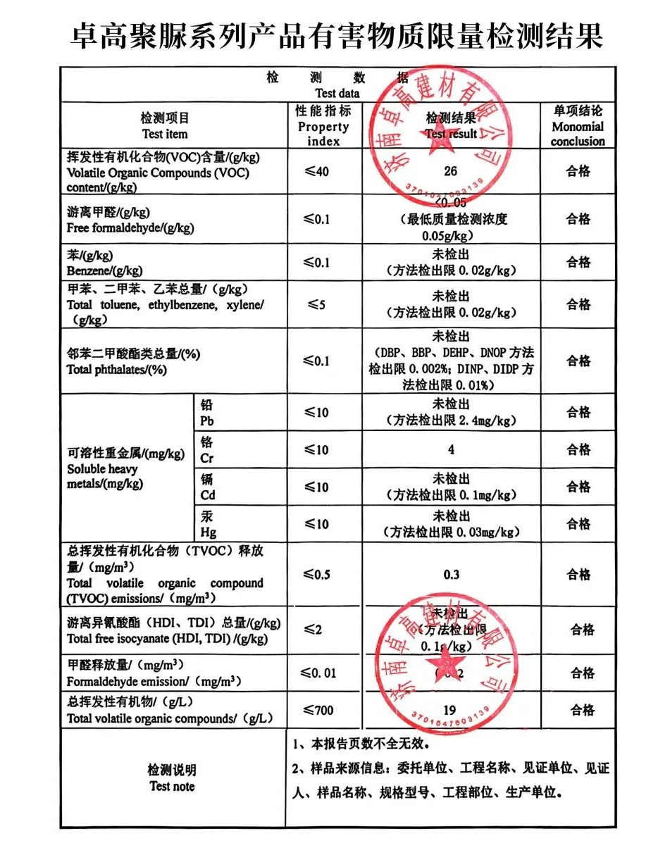 云顶国际官网聚脲系列检测报告.png